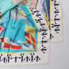 Secondhand Hermès Carré 90 "En Course" Silk handkerchief in Blue