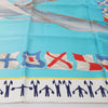 Secondhand Hermès Carré 90 "En Course" Silk handkerchief in Blue