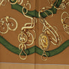 Secondhand Hermès Carré 90 "Profilé" Silk handkerchief in Brown