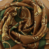 Secondhand Hermès Carré 90 "Profilé" Silk handkerchief in Brown