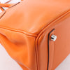 HERMES Birkin 30 Veau Swift Orange Silver Metal Fittings Handbag □J: 2006 (Copy) Secondhand