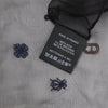 Secondhand Hermès Carré 100 "Multicharms" Silk handkerchief in Black