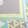 Hermès Carré 140 "CHEVAUX DE KARNAK" Silk handkerchief in Gray Secondhand