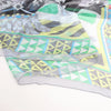 Hermès Carré 140 "CHEVAUX DE KARNAK" Silk handkerchief in Gray Secondhand