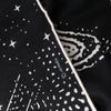 Hermès Carré 140 "Clair De Lune" Cashmere x Silk Scarve in Black Secondhand