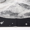 Hermès Carré 140 "Clair De Lune" Cashmere x Silk Scarve in Black Secondhand