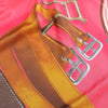 Hermès Carré 140 "Projets Carres au Crayon" Silk handkerchief in Pink Secondhand