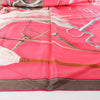 Hermès Carré 140 "Projets Carres au Crayon" Silk handkerchief in Pink Secondhand
