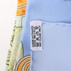 Hermès Carré 90 "AMAZONIA" Silk handkerchief in Blue Secondhand