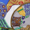 Hermès Carré 90 "Art des Steppes" Silk handkerchief in Blue Secondhand
