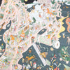 Secondhand Hermès Carré 90 "Academia Ipica" Silk handkerchief in Gray