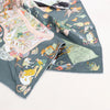 Secondhand Hermès Carré 90 "Academia Ipica" Silk handkerchief in Gray