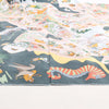 Secondhand Hermès Carré 90 "Academia Ipica" Silk handkerchief in Gray