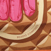 Hermès Carré 90 "BEAUTE COMPOSEE" Silk handkerchief in Orange Secondhand