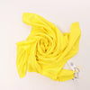 Hermès Carré 90 "BOVCLERIE MODERNE" Silk handkerchief in Yellow Secondhand