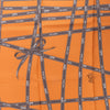 Secondhand Hermès Carré 90 "Bolduc Ribbon" Silk handkerchief in Orange