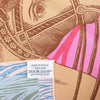 Secondhand Hermès Carré 90 "CAVALIER EN FORMES" Silk handkerchief in Blue x Pink