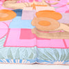 Secondhand Hermès Carré 90 "CAVALIER EN FORMES" Silk handkerchief in Blue x Pink