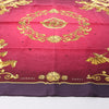 Secondhand Hermès Carré 90 "COSMOS" Silk handkerchief in Purple