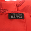 Hermès Carré 90 "ETVDE POVR VNE PARVRE DE GALA" Silk handkerchief in Red Secondhand