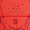 Hermès Carré 90 "ETVDE POVR VNE PARVRE DE GALA" Silk handkerchief in Red Secondhand