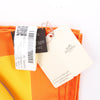 Hermès Carré 90 " FIGURE ARTISTIQUE" 100% Silk Scarf in Orange Secondhand