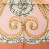 Hermès Carré 90 "JOUVENCE" Silk handkerchief in Orange Secondhand
