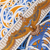 Hermès Carré 90 "Kawaora" Silk handkerchief in Blue Secondhand