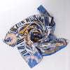 Hermès Carré 90 "Kawaora" Silk handkerchief in Blue Secondhand