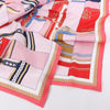 Hermès Carré 90 "LA BERLINE BAYADERE" Silk handkerchief in Pink Secondhand