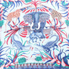 Secondhand Hermès Carré 90 "LA MARCHE Du ZAMBEZE" Silk handkerchief in Blue