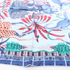 Secondhand Hermès Carré 90 "LA MARCHE Du ZAMBEZE" Silk handkerchief in Blue