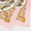 Hermès Carré 90 "LA PROMENADE DE LONGCHAMPS" Silk handkerchief in Pink Secondhand