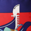 Hermès Carré 90 "LE CARNAVAL DE VENISE" Silk handkerchief in Navy Blue x Red Secondhand