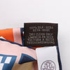 Hermès Carré 90 "LETTRES EQUESTRES" 100% Silk Scarf in Orange Secondhand