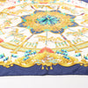 Hermès Carré 90 "LUNAPARK" Silk handkerchief in Navy Blue Secondhand