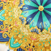 Hermès Carré 90 "LUNAPARK" Silk handkerchief in Navy Blue Secondhand