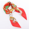 Hermès Carré 90 "LUNAPARK" 100% Silk Scarf in Red Secondhand