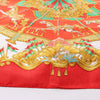 Hermès Carré 90 "LUNAPARK" 100% Silk Scarf in Red Secondhand