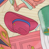 Hermès Carré 90 "MYSTERE AU 24" Silk handkerchief in Multicolor Secondhand