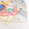 Hermès Carré 90 "MYSTERE AU 24" Silk handkerchief in Multicolor Secondhand