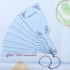 Hermès Carré 90 "Nous Sommes Inséparables" Silk handkerchief in Blue Secondhand