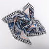 Hermès Carré 90 "Objets de Curiosite" Silk handkerchief in Blue x Gray Secondhand