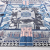 Hermès Carré 90 "Objets de Curiosite" Silk handkerchief in Blue x Gray Secondhand