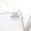 Hermès Carré 90 "PLEASE HOLD THE LINE" Silk handkerchief in White Secondhand
