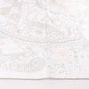 Hermès Carré 90 "PLEASE HOLD THE LINE" Silk handkerchief in White Secondhand
