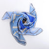Secondhand Hermès Carré 90 "Projet De Voiture" Silk handkerchief in Blue