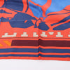 Hermès Carré 90 "Puzzle" 100% Silk Scarf in Orange Secondhand