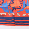 Hermès Carré 90 "Puzzle" 100% Silk Scarf in Orange Secondhand