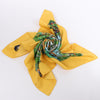 Hermès Carré 90 "SICHUAN " 100% Silk Scarf in Yellow Secondhand